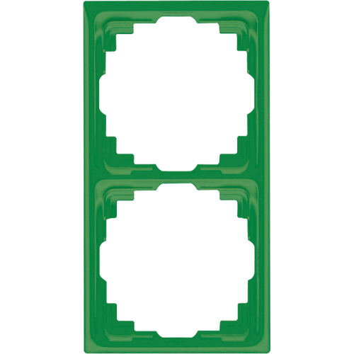 Jung Afdekraam CD500 groen v.wandgoot 2-vdg. - 4011377571303 - 20017989