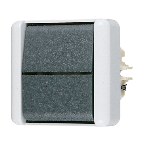 JUNG wisselschakelaar opbouw grijs ip44 806E - 4011377665903 - 11005215