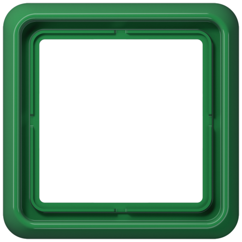 Jung Afdekraam CD500 universeel groen 1-vdg. - 4011377670402 - 20017974