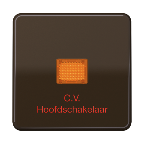 Jung Schakelwip CD500 bruin slagv.m.tekst CV - 4011377762107 - 20018075