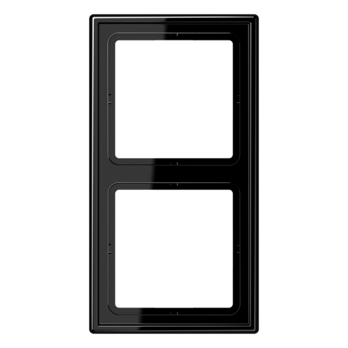 Jung Afdekraam LS990 zwart 2-voudig - 4011377868700 - 20019570