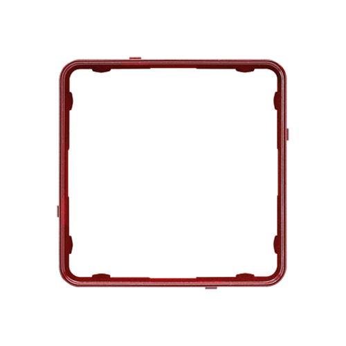 Jung Applicatie-raam CD-plus rood-metallic - 4011377878600 - 20018352