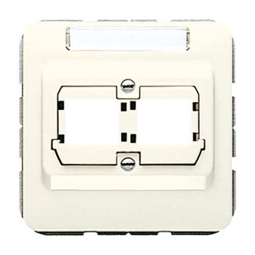 Jung Afdekking CD500 wit voor mod.jack 2-vdg. - 4011377883703 - 20014750