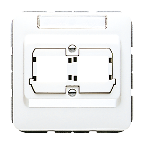 Jung Afdekking CD500 a.wit v.mod.jack 2-vdg. - 4011377883802 - 20017916