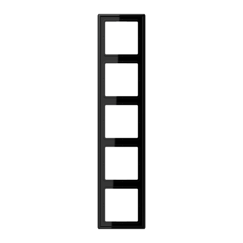 Jung Afdekraam LS990 zwart 5-voudig - 4011377903500 - 20019590