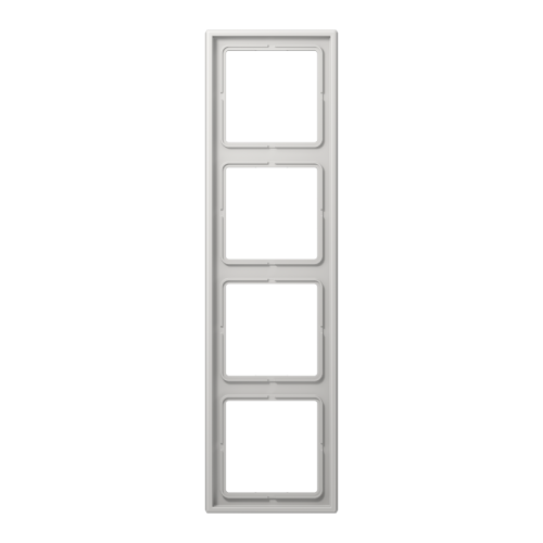 Jung Afdekraam LS990 lichtgrijs 4-voudig - 4011377946309 - 20019583