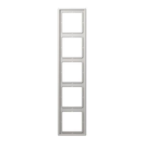 Jung Afdekraam LS990 lichtgrijs 5-voudig - 4011377946408 - 20019589