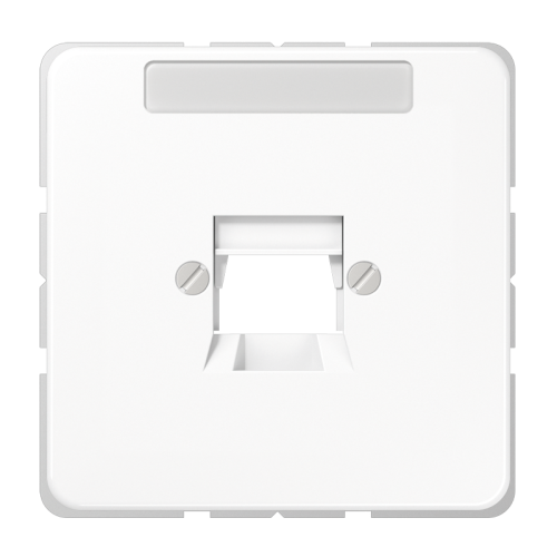Jung Afdekking CD500 a.wit.v.mod.jack 1-vdg. - 4011377974906 - 20017907