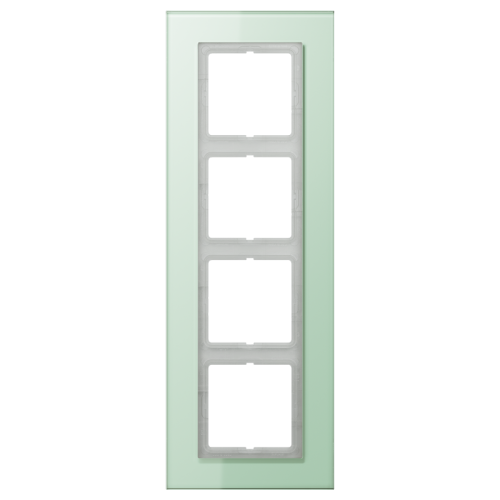 Jung Afdekraam LS-plus glas 4-voudig - 4011377985445 - 20019852