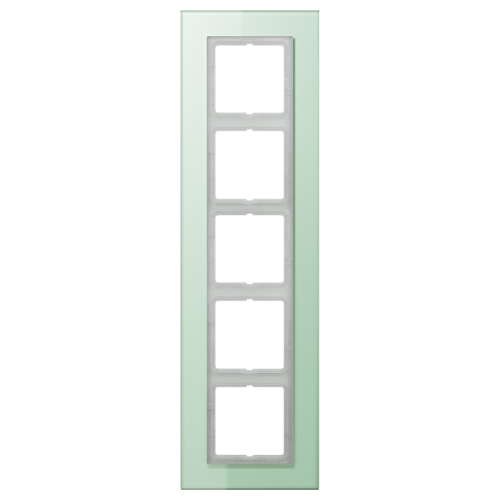 Jung Afdekraam LS-plus glas 5-voudig - 4011377985452 - 20019855