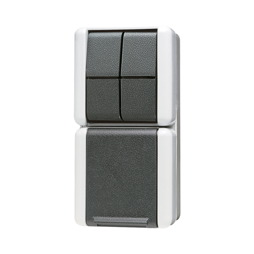 Jung Combinatie serie wissel WG800 met R/A - 4011377990302 - 20015044