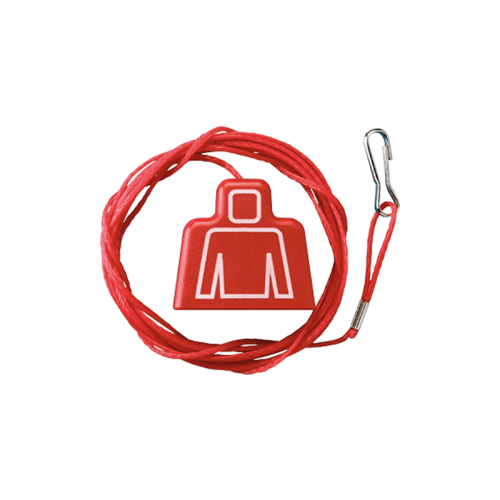Jung Trekkoord rood met karabijnhaak - 4011377999046 - 20020609
