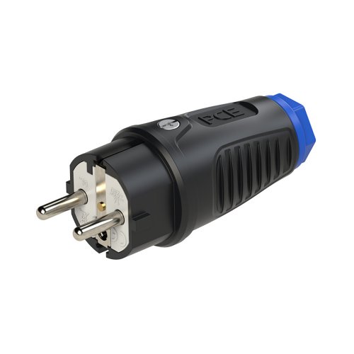 PCE Contactstop bus/randaarde Taurus2 zwa/bla rubber 16A 250V~ - 401147b15e4e98e7e5d2012722eb215a - 20158109