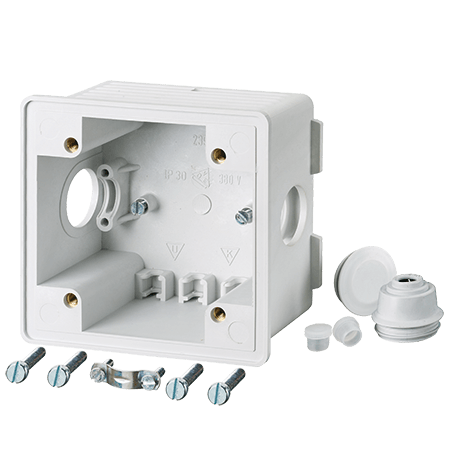 Mennekes inbouwdoos tbv 16A en 32A CEE WCD recht - 40369 2 - 20021908