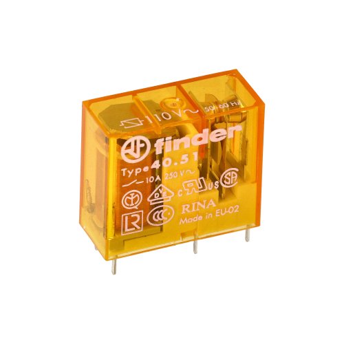 Finder FIN RELAIS 1W 10A 110VAC - 405181100000 1 klein - 20006650