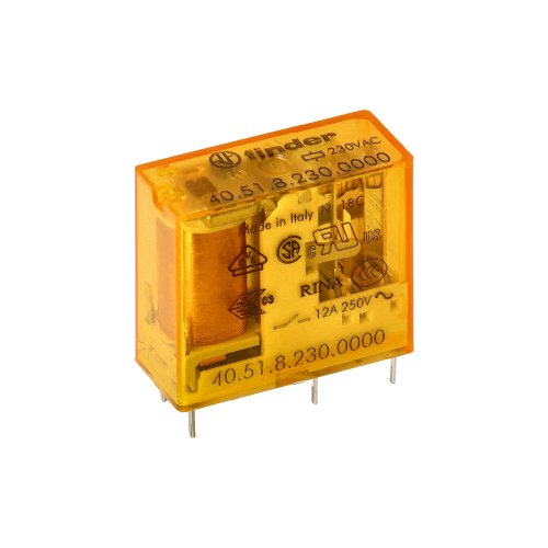 Finder FIN RELAIS 1W 10A 230VAC - 405182300000 1 klein - 20006653