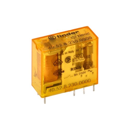 FINDER relais 2w 8a 230vac 40.52.8.230.0000 - 405282300000 1 klein - 4375012