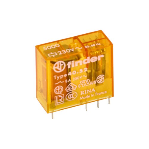 Finder FIN RELAIS 2W 8A 230VAC - 405282305000 1 klein - 20006735