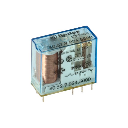 FINDER relais 2w 8a 24vdc 40.52.9.024.5000 - 405290245000 1 klein - 4375548