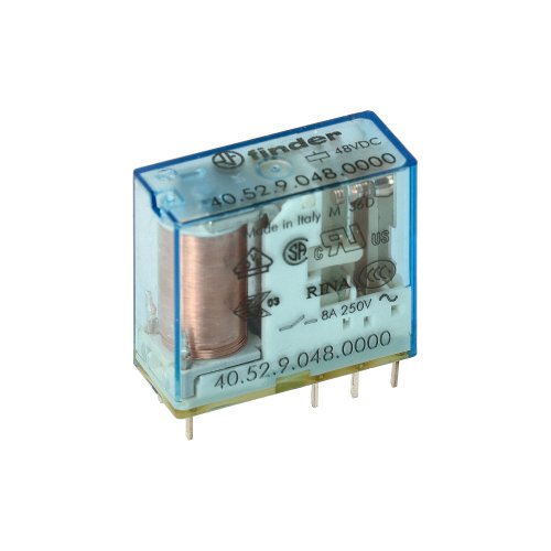 FINDER relais 2w 8a 48vdc 40.52.9.048.0000 - 405290480000 1 klein - 4375015