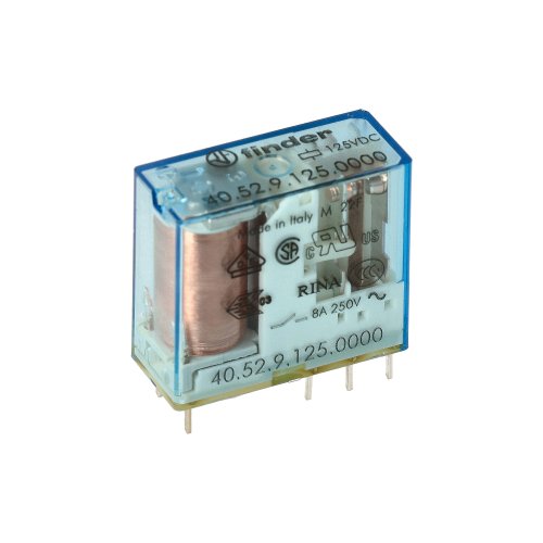 Finder FIN RELAIS 2W 8A 125VDC - 405291250000 1 klein - 20006772