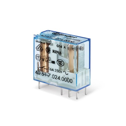 Finder FIN RELAIS 1W 16A 12VDC - 406170240000 - 20006786