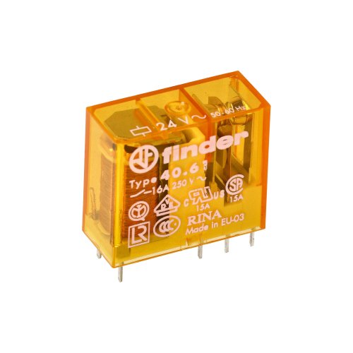 Finder FIN RELAIS 1W 16A 24VAC - 406180240000 1 klein - 20006800