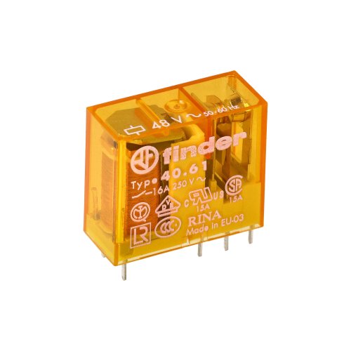 Finder FIN RELAIS 1W 16A 48VAC - 406180480000 1 klein - 20006803