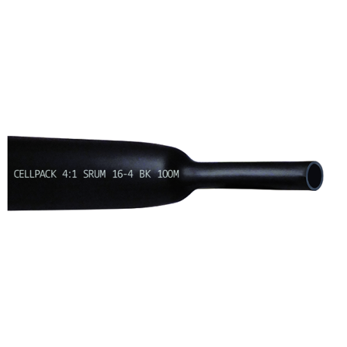 CELLPACK Krimpbuis dikw. krimpverh. 4 : 1 - SRUM/16-4/zwart/100m - 40e7e977 ba0a 4083 ad87 8923f7deccda - 20009612