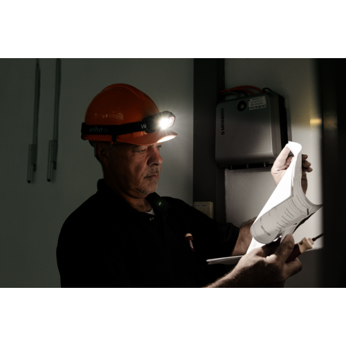 WIHA Voorhoofdlamp 500 lm met bewegingssensor, incl. USB-C-laadkabel - 410158e9 8ab3 4b48 8873 862dfff1e025 - 20014419