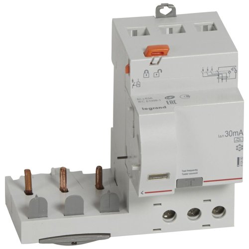 LEGRAND aardlekblok 63a 3p 30ma 410480 - 410480 legrand 1000 - 11002947