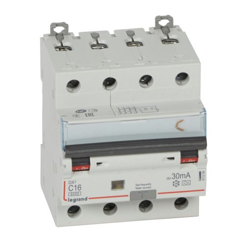 LEGRAND aardlekautomaat c16 3p+n 30ma 411234 - 411234 legrand 1000 - 6347031