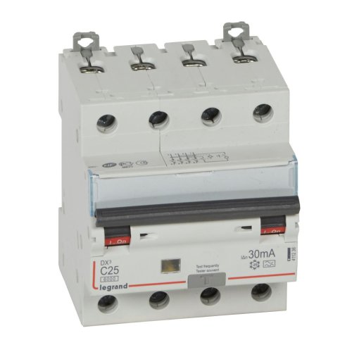 LEGRAND dx3 aardlekautomaat 4p c25a 30ma 411236 - 411236 legrand 1000 - 11004185