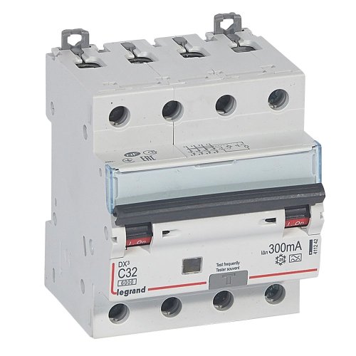 LEGRAND aardlekautomaat c32 3p+n 300ma 411242 - 411242 legrand 1000 - 11001401