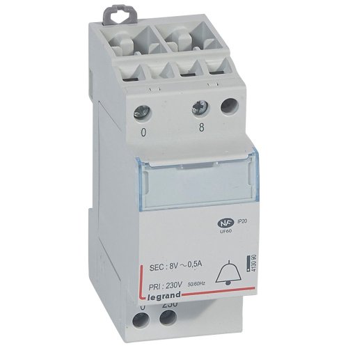 Legrand Modulaire transformator 8V 4VA - 413090 legrand 1000 - 20039307
