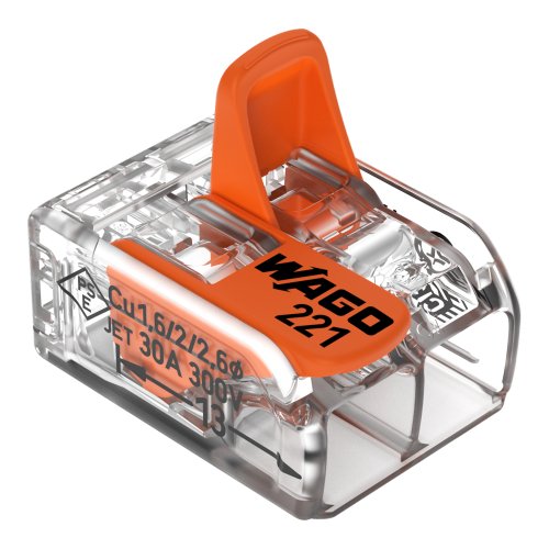 WAGO 2v verb.klem met clip 6mm&sup2; a 50 stuks 221-612 - 413de7e5 8df2 4322 b3d4 375af3165419 - 5035762