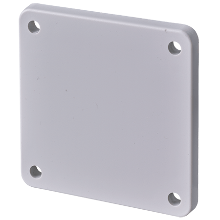 Mennekes Blindplaat 75 x 75 mm grijs - 41419 2 - 20021965