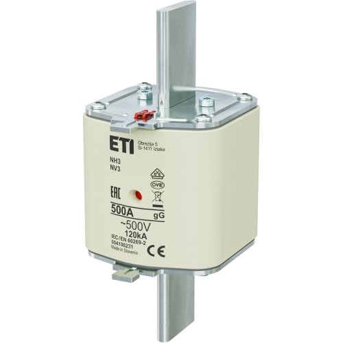 ETI Zekering 500V~ 500A NH3 gG - 416800106 - 20000212
