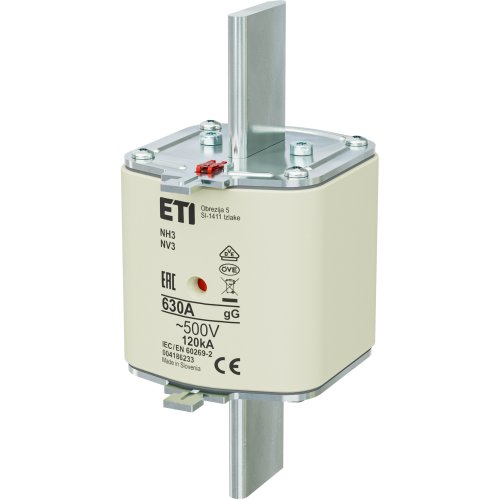 ETI Zekering 500V~ 630A NH3 gG - 416800107 - 20000213