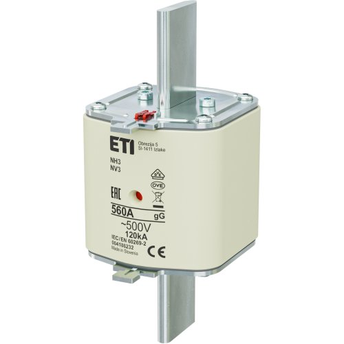 ETI Zekering 500V  560A NH3 4186232 - 416800108 - 20000214