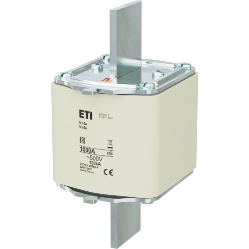 ETI Zekering 500V~ 1000A NH4A gG - 416800124 - 20000222