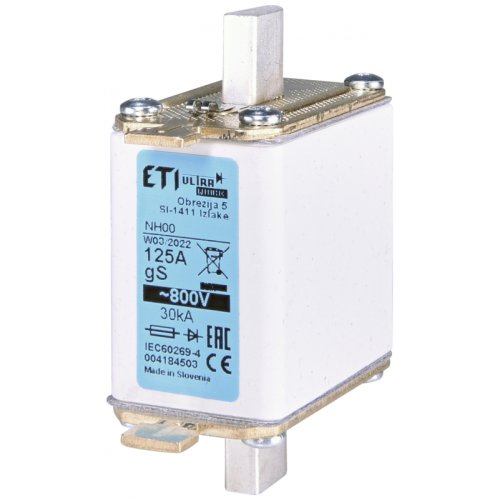 ETI Zekering NH00 gS 20A/800V - 416800624 - 20000283