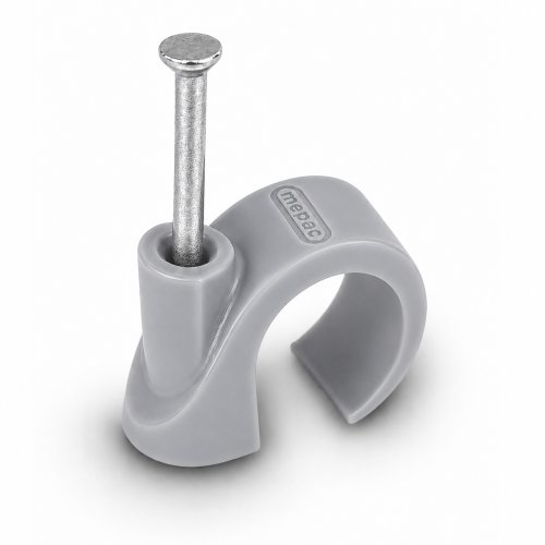 MEPAC spijkerclip 16/19mm grijs a100st SP 16/19 G-100 - 421315 - 2002388