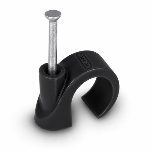 MEPAC Spijkerclip 16/19mm zwart - 421345 - 20041616