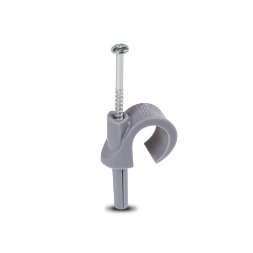 MEPAC Plugclip met schroef 16/19mm grijs - 421465 - 20041632