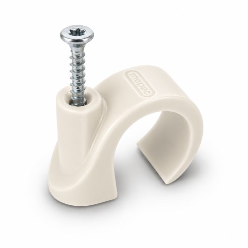 MEPAC Schroefclip 16/19mm Cr&egrave;me T10 - 421525 - 20041636