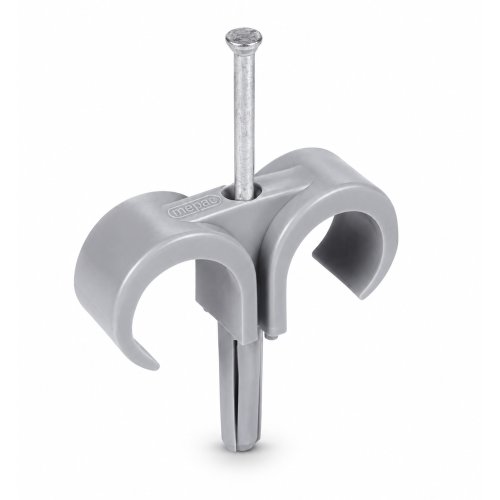 MEPAC Plugclip nagel duo 16/19mm grijs - 421715 - 20041642