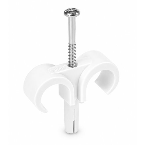 MEPAC Plugclip met schroef duo 16/19mm transparant - 421755 - 20041643
