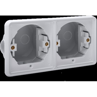 NIKO hydro inbouwkader 2x horizontaal 700-75000 - 4290101 - 4290101
