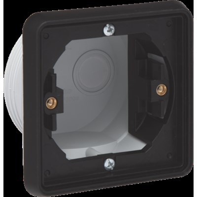 NIKO hydro 1v inbouwraam zwart 761-73000 - 4290107 - 4290107